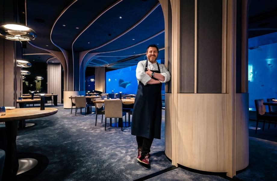 Chef Olivier Bellin at Ocean